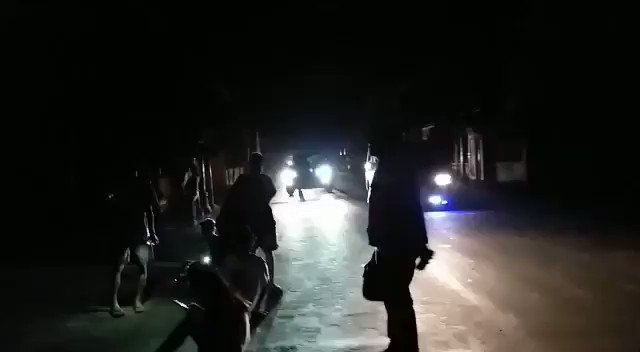 Large parts of Lombok are without power after the island was struck by a powerful earthquake; no word on damage or casualties    