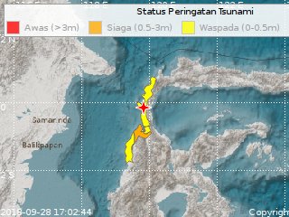 Powerful earthquake rocks central Sulawesi in Indonesia, agency issues tsunami warning   