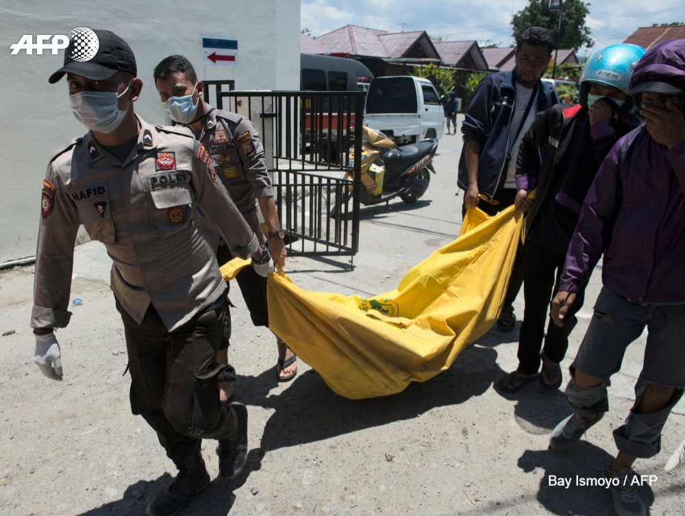 Indonesian Vice-President Jusuf Kalla says the final number of dead from a quake and tsunami could be in the thousands as President Joko Widodo arrives to see the devastation for himself    