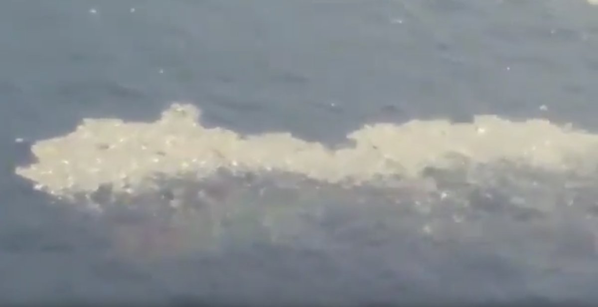 Aerial view of Lion Air JT610 Boeing 737 MAX 8 crash site in Indonesia    