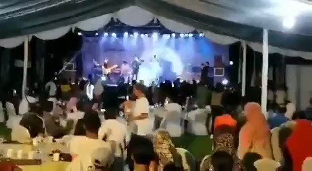Video shows a tsunami crashing into a venue in Indonesia where the band Seventeen was performing    