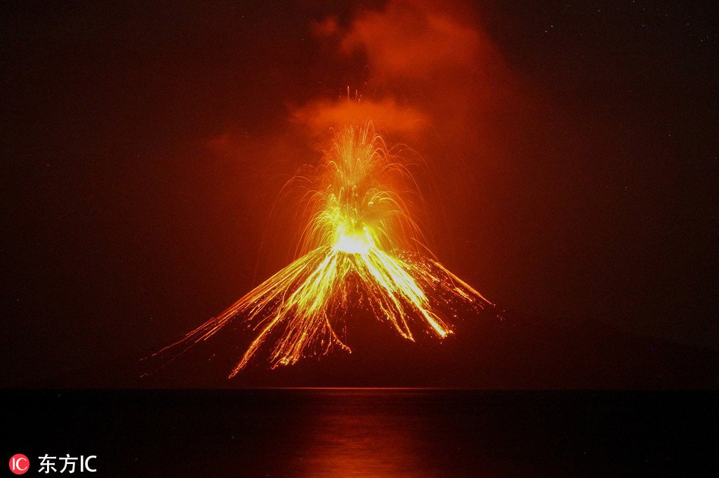 At least 43 people were killed, 584 others wounded as a tsunami was triggered by the eruption of the Krakatau Child volcano in coastal areas of Sunda Strait, Indonesia: official   