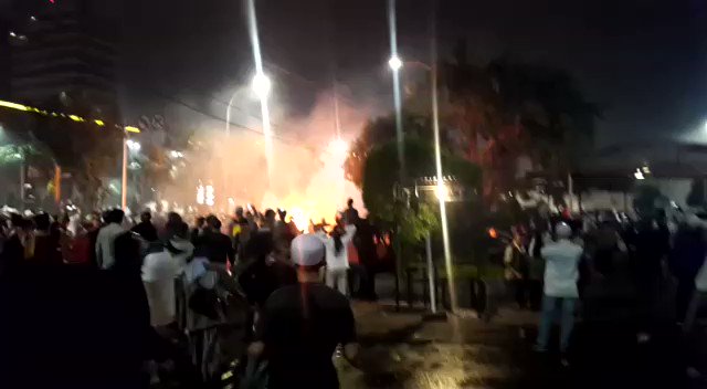 Riot in Thamrin tonight