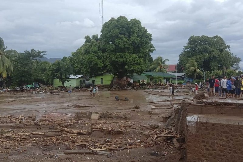 At least 44 people were killed and nine others injured as flash floods and landslides struck East Nusa Tenggara province in C Indonesia early on Sunday, National Disaster Management Agency spokesperson Raditya Jati said